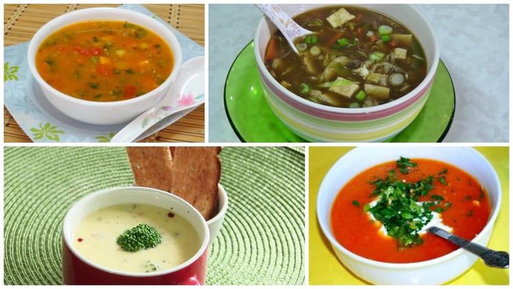 Let's start 2016 off right with a healthy and hearty soups from Bhavna's Kitchen