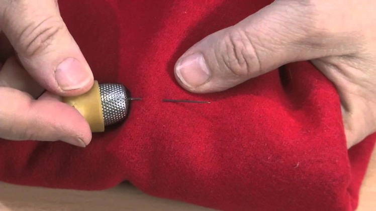Make a Thimble Liner from a Rubber Fingertip