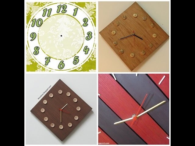 Make your own Do-it-yourself Wall Clock