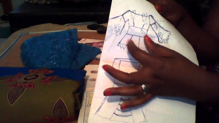 MAKING AN AFRICAN BLOUSE AND LONG SKIRT WITH LUTTERLOH SYSTEM (002)