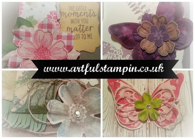 {Making up cards from scraps with Ruth Trice} aRtful Stampin