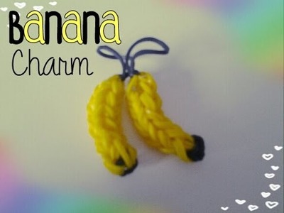 Mini 3D Banana Charm (Monstertail)