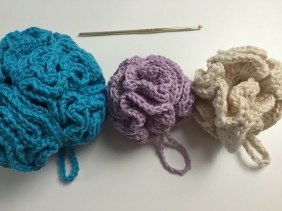 Ophelia Talks about Crocheting a Cotton Shower Puff