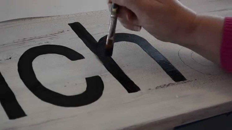 Paint Easy Script or Print Lettering for Signs