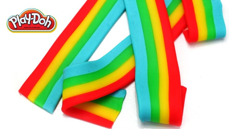 Play-Doh Rainbow Candy Belts Easy