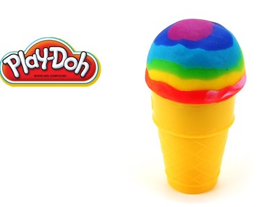 Play Doh Rainbow Ice Cream Easy