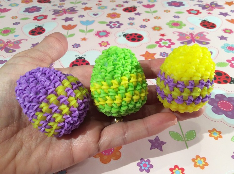 Rainbow Loom Loomigurumi 3D paasei (hook only)