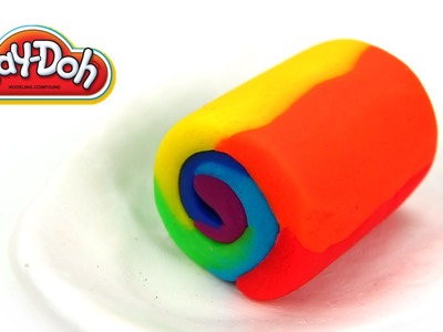 Rainbow Roll Cake Easy