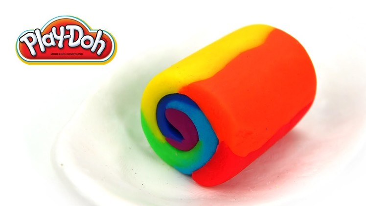 Rainbow Roll Cake Easy