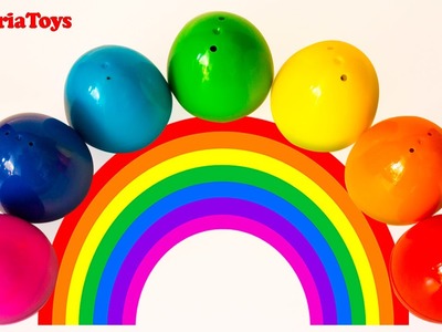 Rainbow Super Surprise Eggs - Hello Kitty Peppa Pig Frozen Masha i Medved Cars Spongebob