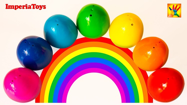 Rainbow Super Surprise Eggs - Hello Kitty Peppa Pig Frozen Masha i Medved Cars Spongebob