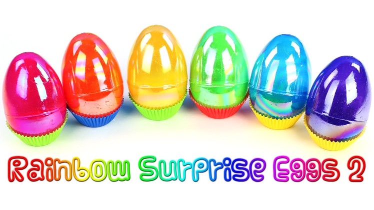 Rainbow Surprise Eggs The Second