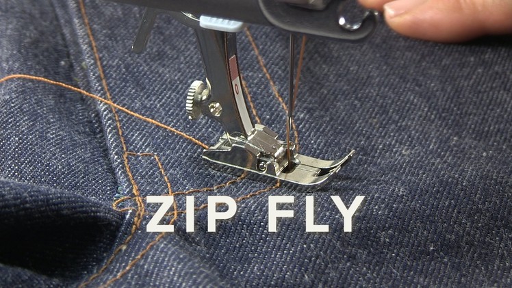 Sew the Jeans Zip Fly - Definitive Guide