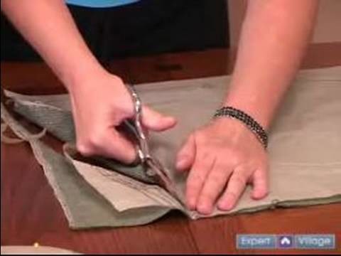 Sewing & Making a Men's Shirt : Sewing Tips: Cutting Curves