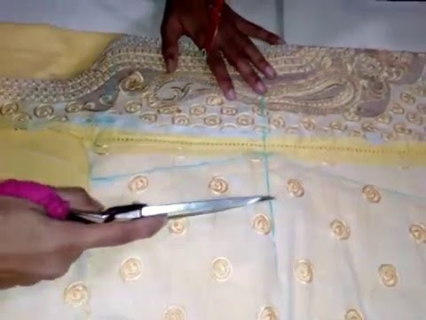 Simple kameez cutting and stitching in hindi