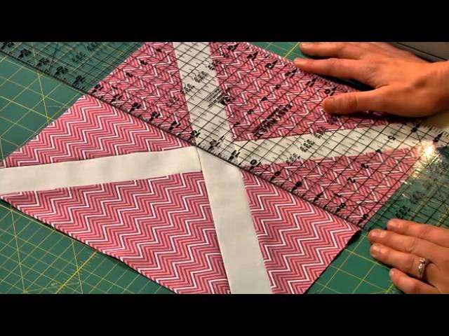 Slashed Quilt Block Start to Finish: Free Block of the Month Quilting Lessons