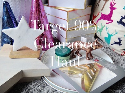 Target 90% CLEARANCE Haul | Christmas + Decor
