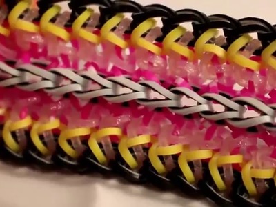 Trapped Fairy Lace bracelet tutorial | hook