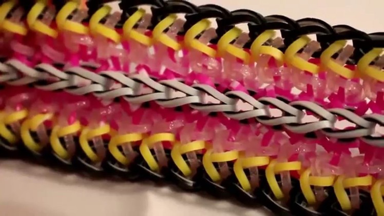 Trapped Fairy Lace bracelet tutorial | hook