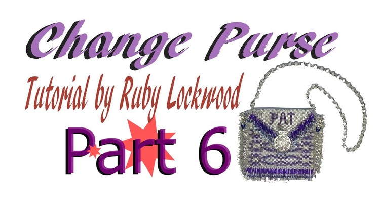 (Tutorial) Beaded Change. Amulet Purse DIY (Video165)