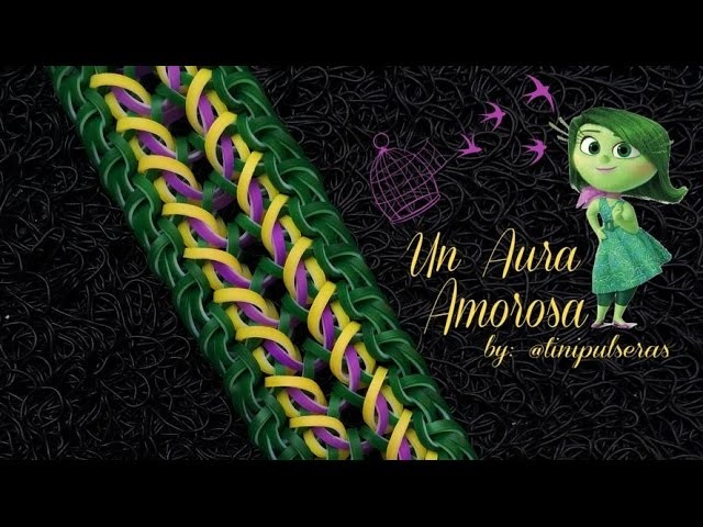 UN AURA AMOROSA Hook Only bracelet tutorial