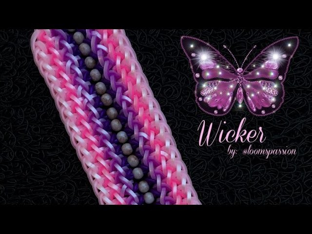 WICKER Hook Only bracelet tutorial