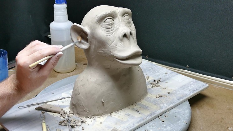 Air Dry Sculpting, part 5. Now even Monkey(er) then b4