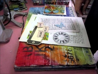 Art Journaling - Use Your Ribbon Challenge
