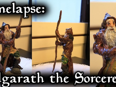 Belgarath the Sorcerer sculpture timelapse + hq pics