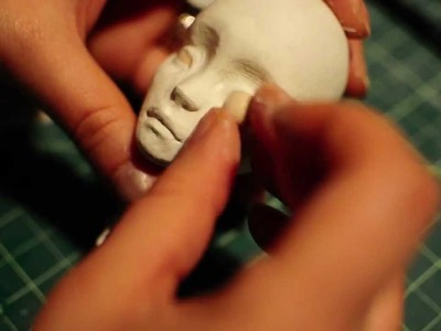 ***BJD sculpting vlog part 15A*** Sculpting eyes!