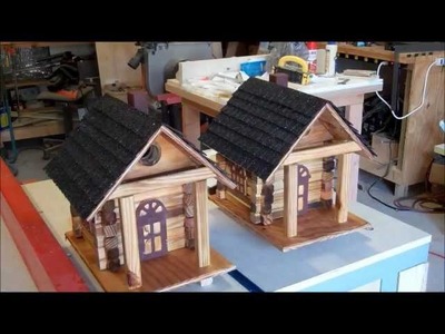 Building a Log Cabin Birdhouse