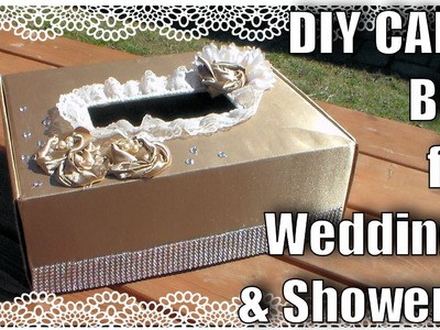 Card Box For Weddings or Showers. DIY Wedding