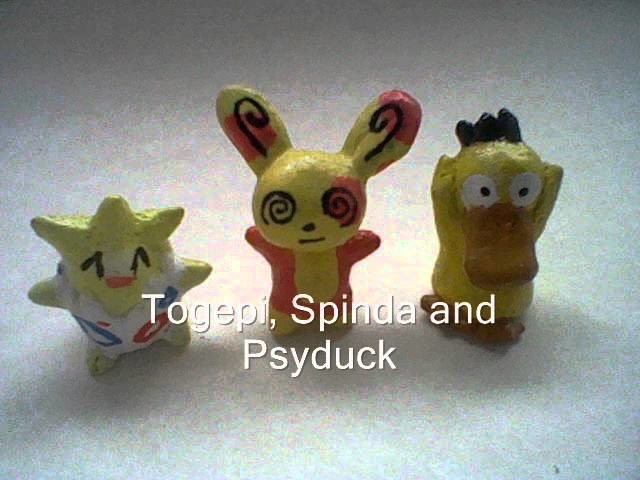 Clay Pokémon Models Collection