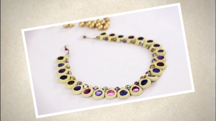 Create A Pretty Necklace Using Shilpkar!