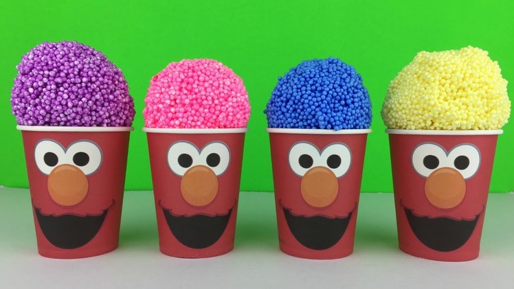 Foam Clay Elmo Surprise Ice Cream Cone by YL Toys Collection