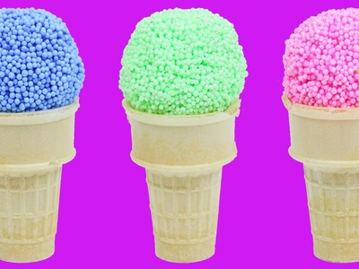 Foam Clay Surprise Ice Cream Cones Disney Hello Kitty Shopkins My Little Pony Minions!