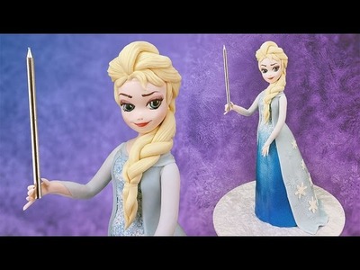 Free Frozen Elsa Cake Tutorial