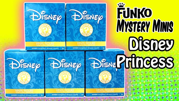 Funko Mystery Minis Surprise Blind Boxes of Disney Princess - Hot Topic Exclusive!!