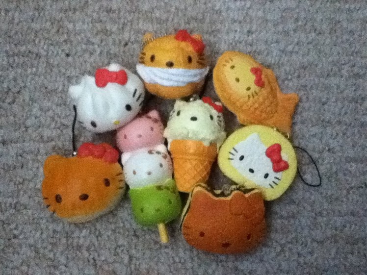 Hello Kitty Re-ment Squishies!