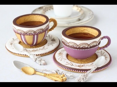 How to Make 3-D Cookie Teacups