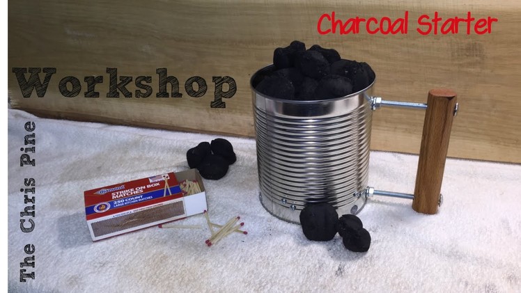 How to Make a Chimney Charcoal Starter