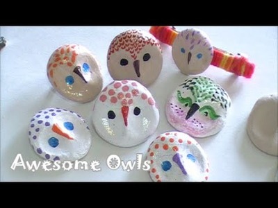 How to Make A Owl Brooch, Ring and More