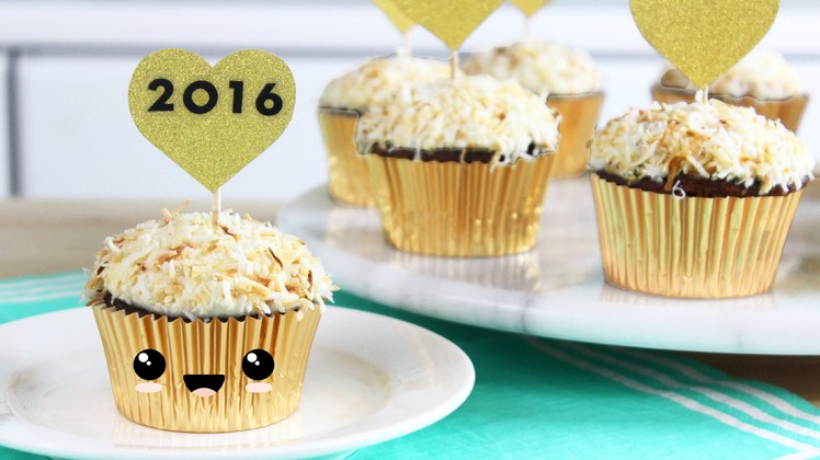 How to Make New Year‘s Eve Cupcakes!
