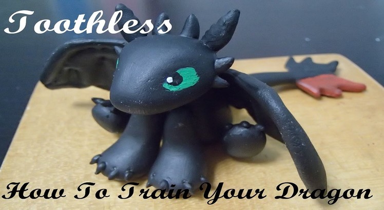 How to make: Toothless from How To Train Your Dragon