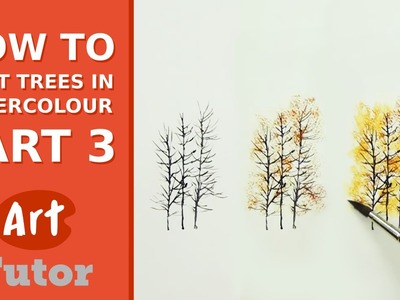 How to Paint Trees in Watercolour - Part 3