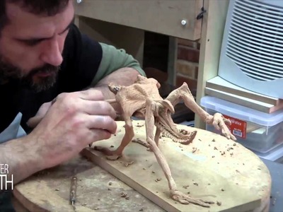 HOW TO SCULPT AN ALIEN MONSTER WITH SIX LEGS - MONSTER MONTH - DAY 11