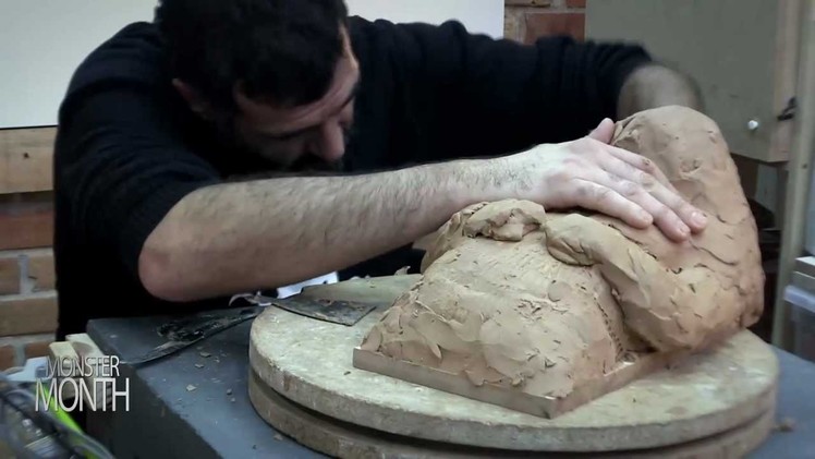 HOW TO SCULPT AN OGRE BOOKEND - MONSTER MONTH - DAY 9