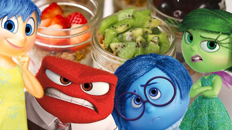Inside Out Emotion Parfaits | Dishes by Disney