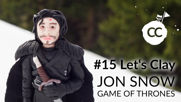 JON SNOW (Game of Thrones) – Polymer Clay Tutorial