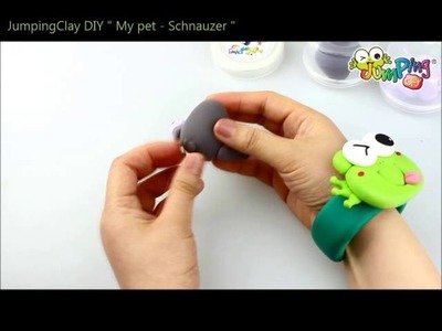 Jumping Clay Tutorial - How to make a Schnauzer